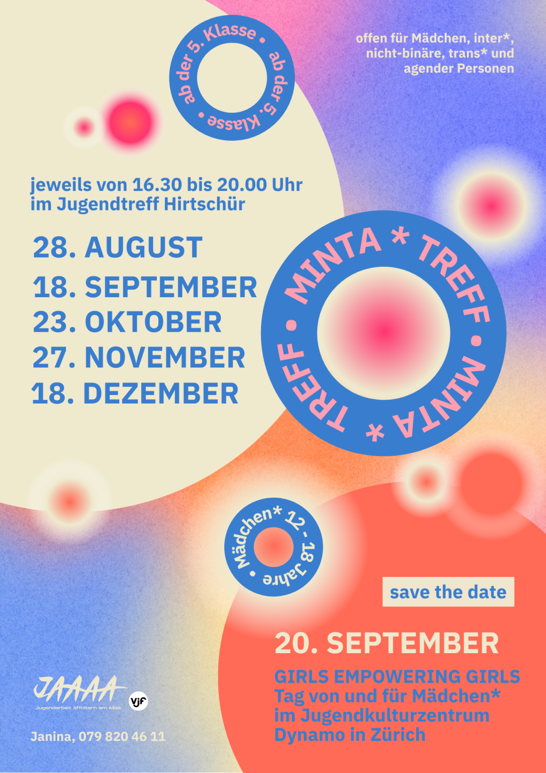 MINTA*-Treff alle Daten 2025