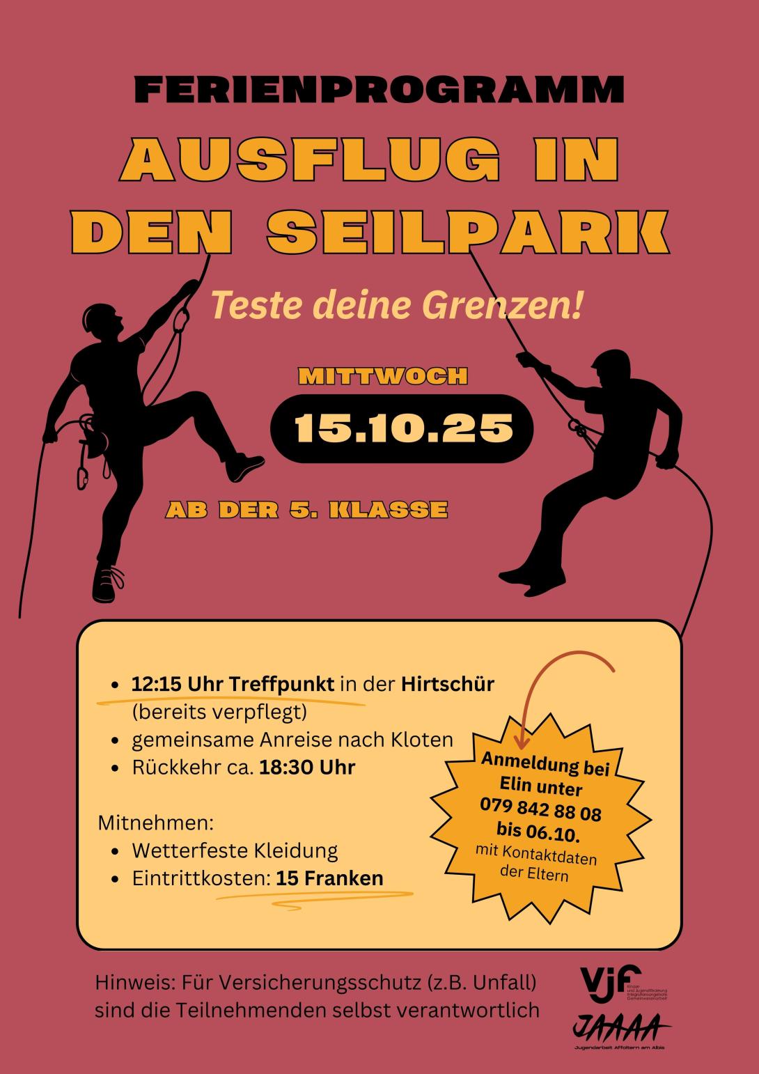 Ausflug Seilpark 