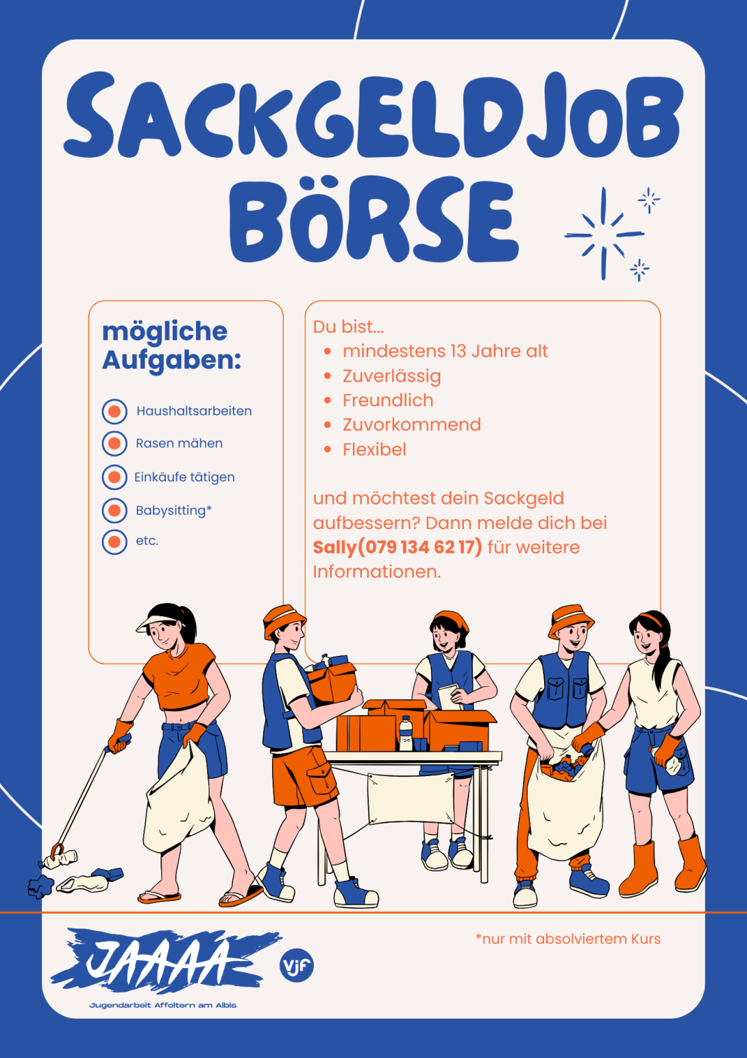 Sackgeldjobbörse Jugendliche
