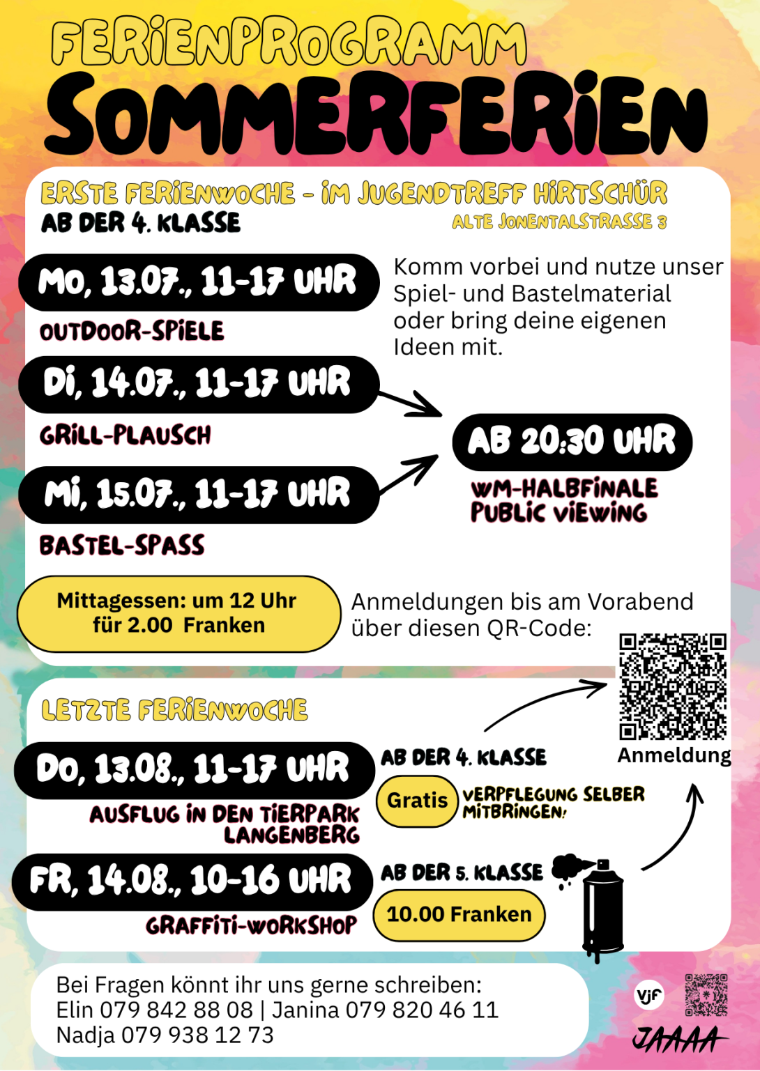 Sommerferienprogramm